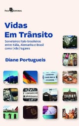 Portada del libro Vidas em trânsito, de Diane Portugueis (Paco Editorial, 2024) (sitio externo)